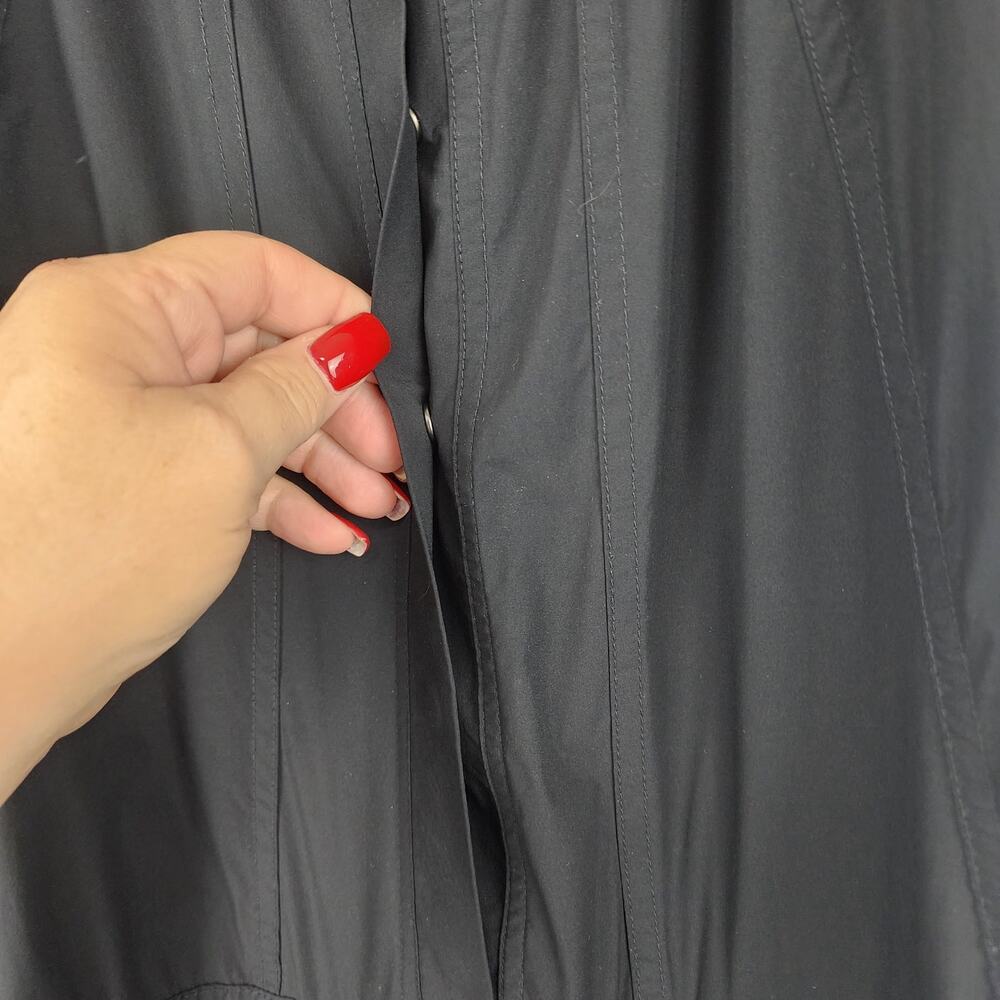 Athleta Jumpsuit Romper Canopy Parachute Sleeveless Black Women's 2 - Picture 5 of 13